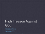 High_Treason_Against_God_Lesson_35_Introduction_Heart