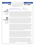 Antibacterial Resistance and Antibiotic Use in Animals