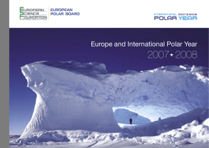 Europe and International Polar Year