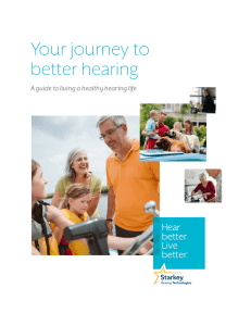 Your journey to better hearing