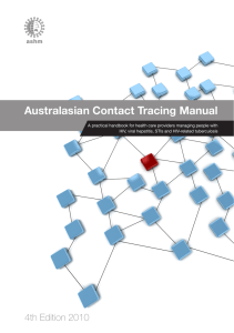 Australasian Contact Tracing Manual