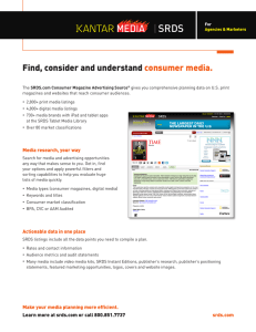 Find, consider and understand consumer media.
