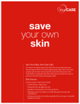 Save Your Skin, Save Your Life! Risk Factors