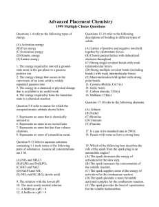 Advanced Placement Chemistry