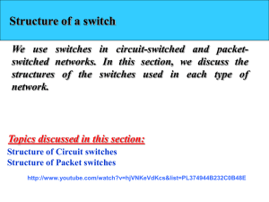 Figure Time-space-time switch Packet switch