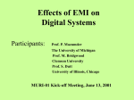 EMI Simulation and Reduction