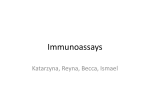 Immunoassays - OldForensics 2012-2013