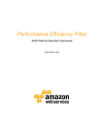 Performance Efficiency Pillar