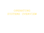 1.operating systems overview