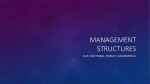 Management structures