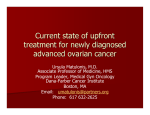Current state of upfront treatment for newly diagnosed advanced