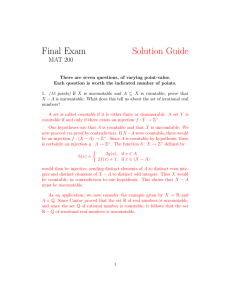 Final Exam Solution Guide