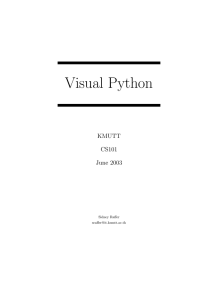 Visual Python