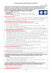 Drug Information Sheet("Kusuri-no-Shiori") Internal Published: 12