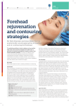 Forehead rejuvenation and contouring strategies