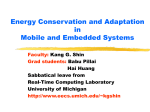 Energy-Aware Operating Systems