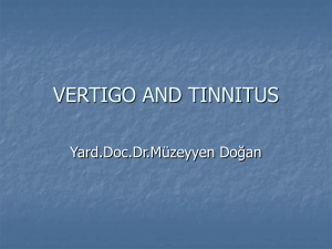 vertigo and tinnitus
