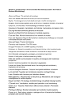 Student´s assignments in Environmental Microbiology (papers from