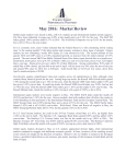 May 2016: Market Review