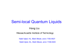 Semi-local Quantum Liquids