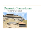 Lec #5 Dramatic Competitions
