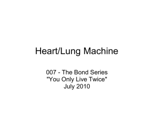 Heart/Lung Machine - Hereford HS Engineering Technology