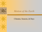 Climate and Seasons PowerPoint