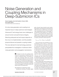 Noise generation and coupling mechanisms in deep