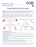 Food Safety for Everyone - The Canadian Child Care Federation