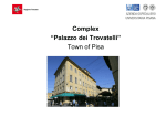 Complex “Palazzo dei Trovatelli” Town of Pisa