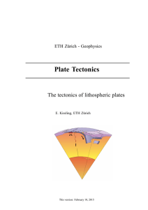 Plate Tectonics - The Web site cannot be found