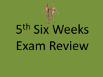 5th Six Weeks Exam Review