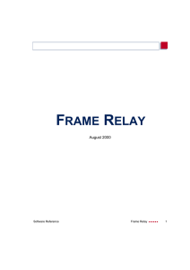 Frame Relay - Bintec Elmeg