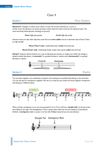Popular Music Theory - The Academy Of Popular Music