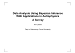 Data Analysis Using Bayesian Inference With Applications in