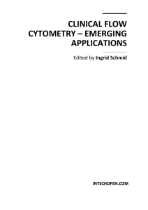 clinical flow cytometry – emerging applications
