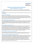 Dermatitis: Occupational Aspects of Management