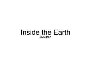 Inside the Earth