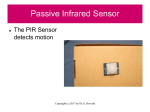 Passive Infrared Sensor - Python with Raspberry Pi