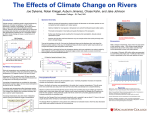 The Effects of Climate Change on Rivers