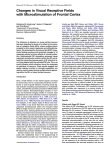 (2006) Changes in visual receptive fields with microstimulation of