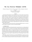 The Gas Electron Multiplier (GEM)
