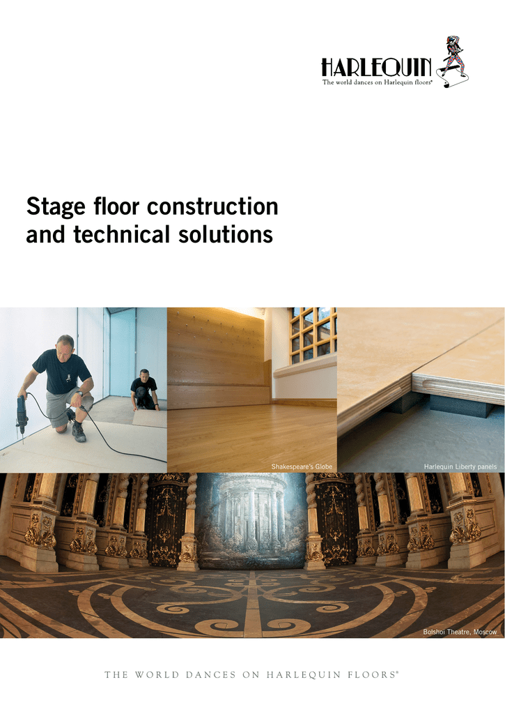 Stage Floor Construction And Technical Solutions
