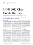 ARVO 2012 Gives Florida Our Best
