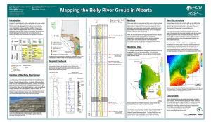 Geology of the Belly River Group