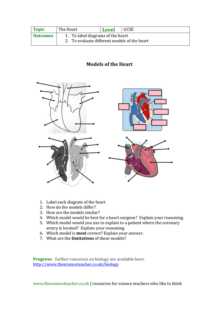 35 Diagrams Of The Heart To Label - Labels Database 2020