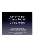 Monitoring for Chemo-Related Cardio-toxicity