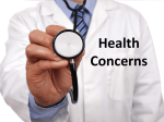 Health Concerns - Ms. Pate`s Classroom