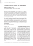 Polyphenols, dietary sources and bioavailability