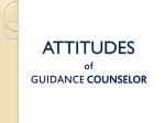Attitudes of Guidance Counselor